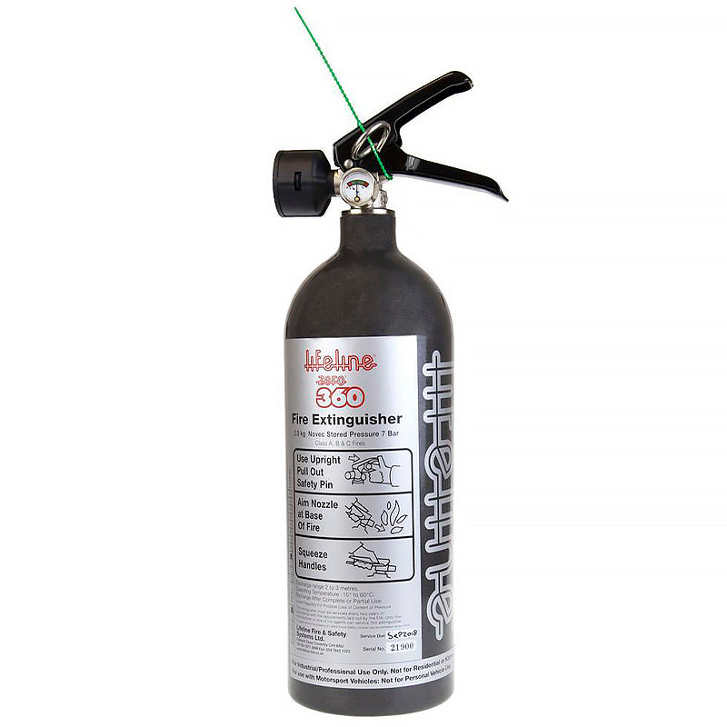 Lifeline - Zero 360 2Kg Hand Held Fire Extinguisher - Ravasicorse