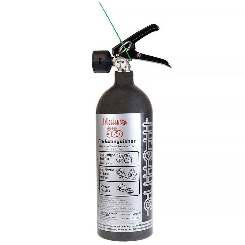 Lifeline - Zero 360 2Kg Hand Held Fire Extinguisher