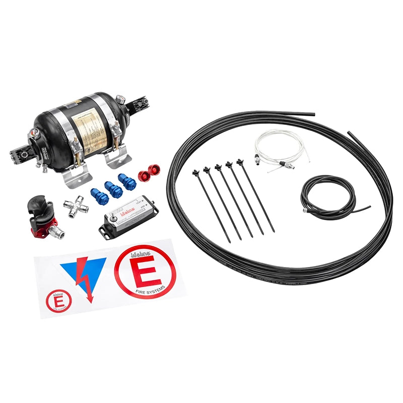 Lifeline - Zero 275L FIA 8865-2015 EX.033.23 classe V-E75 & E85 (elettrico - bombola 2.6 Kg - 125 Ø x 404 mm)