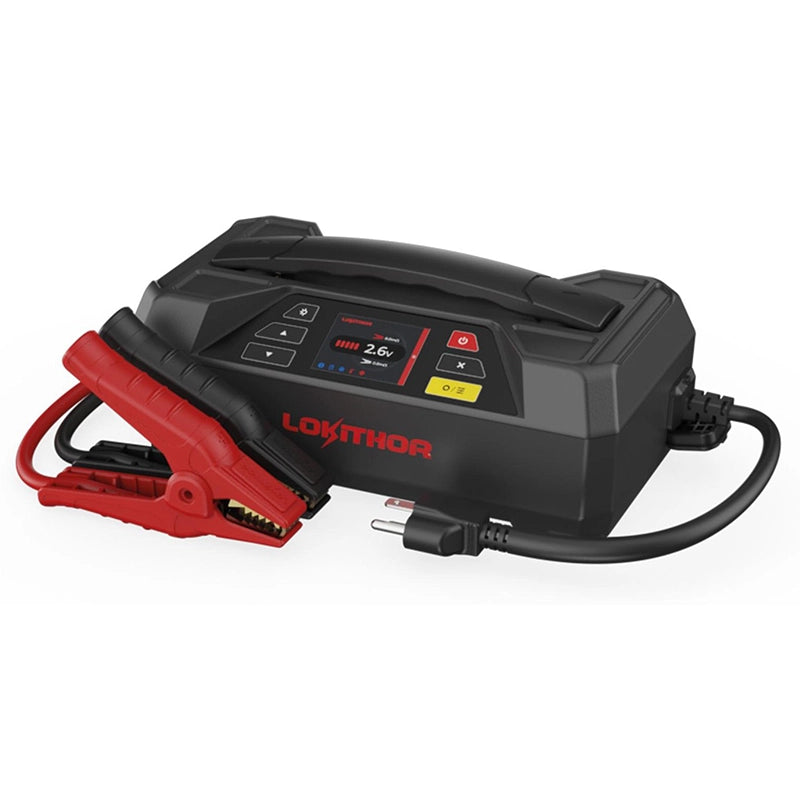 Lokithor - The One JTC4250 - Starthilfegerät 4250A 4 in 1: Booster, Ladegerät und Tester 12V/24V LiFePO4