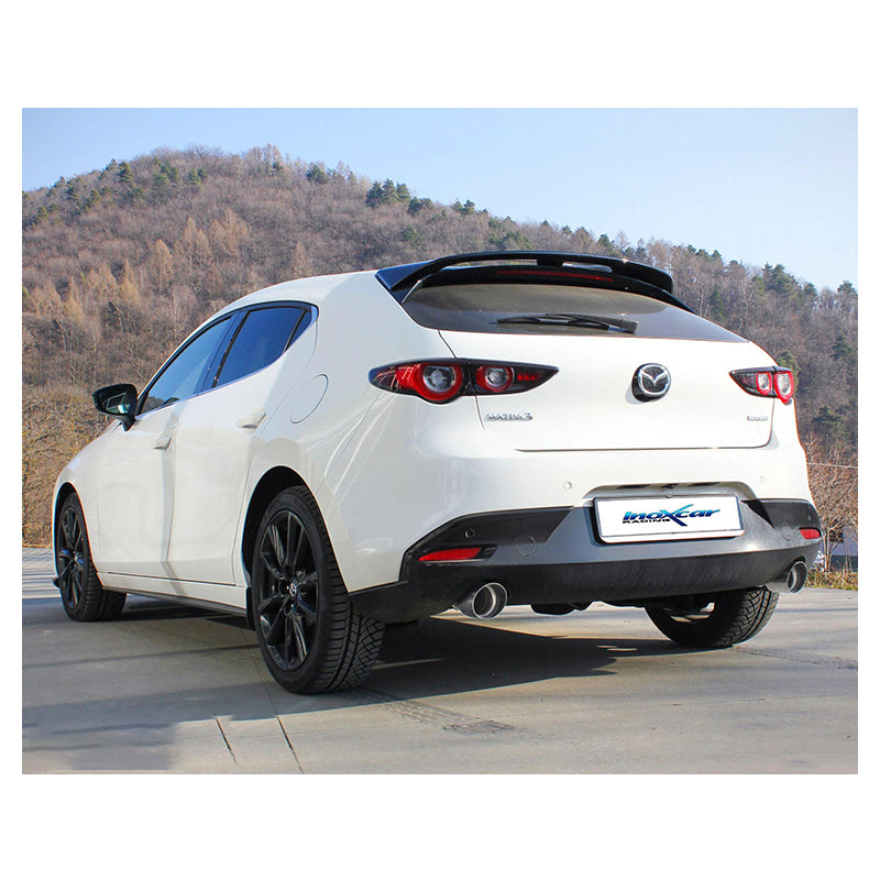 Inoxcar - Finale con silenziatore Ø100 mm DX+SX (Racing) - Ravasicorse