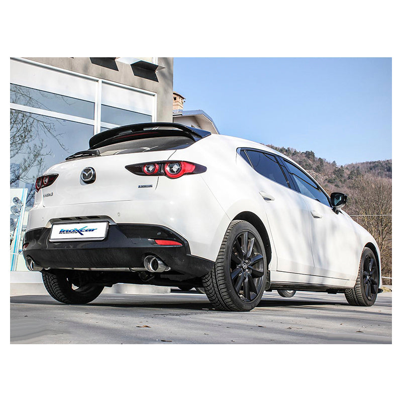 Inoxcar - Finale senza silenziatore Ø100 mm DX+SX (Racing) - Ravasicorse