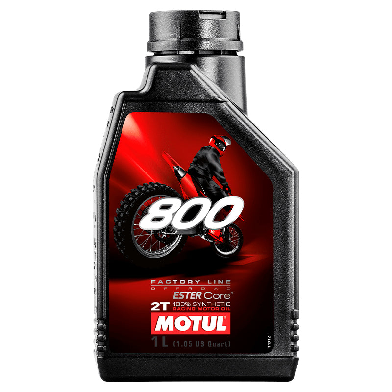 Motul - Olio motore 800 Factory Line Off Road 2T (1L - 4L) - Ravasicorse