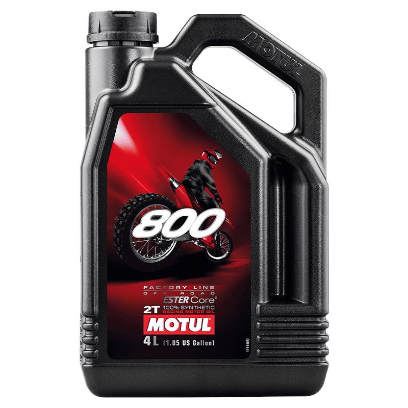 Motul - Olio motore 800 Factory Line Off Road 2T (1L - 4L) - Ravasicorse