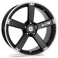 Mito - Cerchio T1R (glossy black diamond lip)