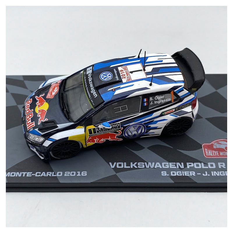 IXO Models - Volkswagen Polo R WRC - Rally Monte-Carlo 2016 - S. Ogier & J. Ingrassia (1:43)
