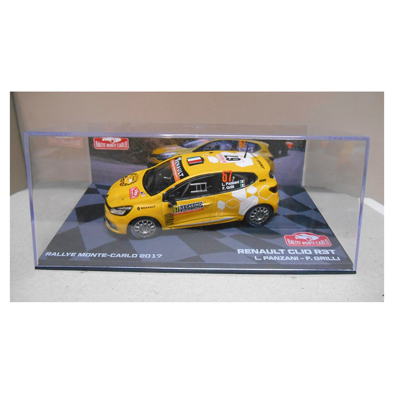 IXO Models - Renault Clio RS R3T - Rally Monte-Carlo 2017 - Panzani & Grilli (1:43)