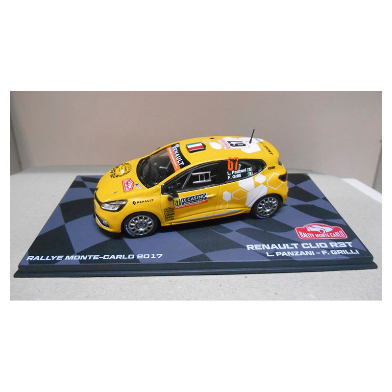 IXO Models - Renault Clio RS R3T - Rally Monte-Carlo 2017 - Panzani & Grilli (1:43)