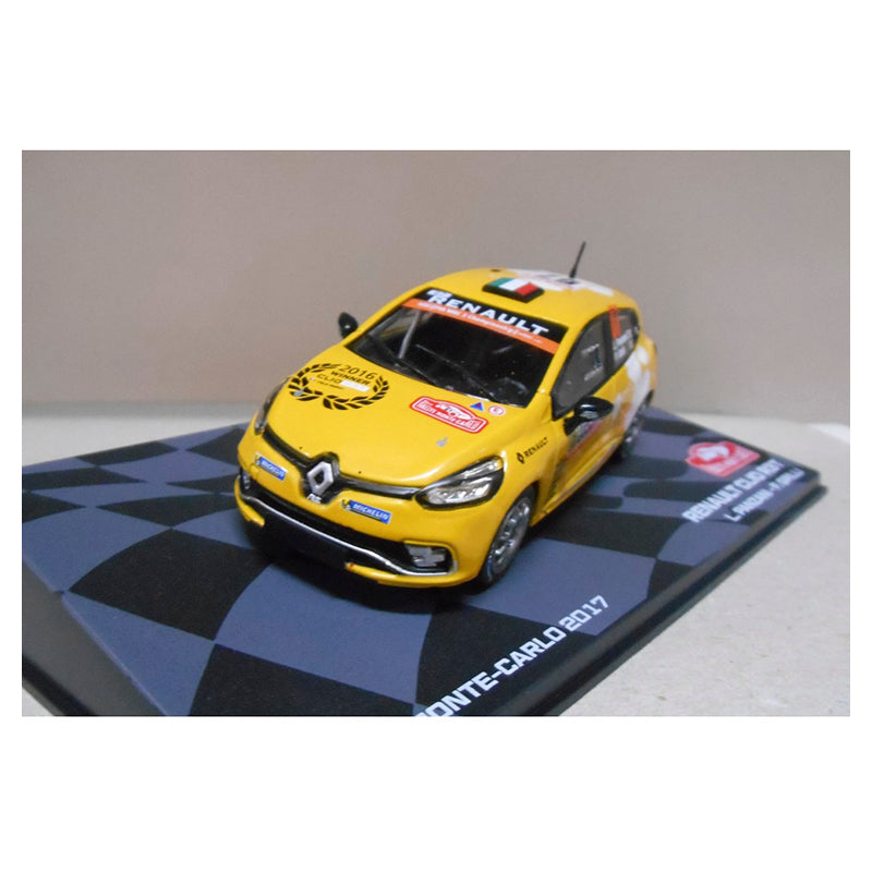IXO Models - Renault Clio RS R3T - Rally Monte-Carlo 2017 - Panzani & Grilli (1:43)