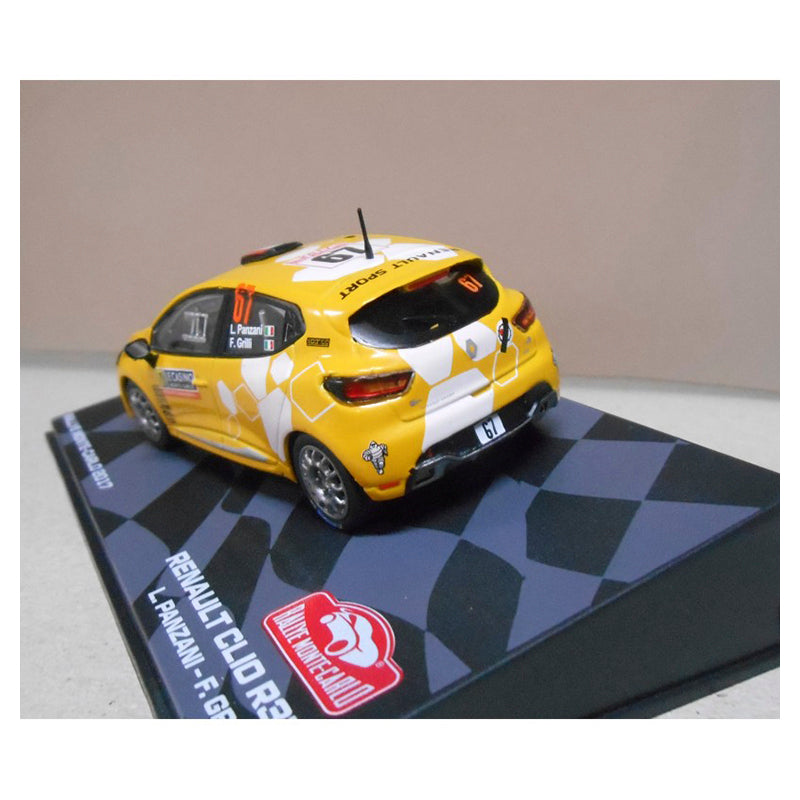 IXO Models - Renault Clio RS R3T - Rally Monte-Carlo 2017 - Panzani & Grilli (1:43)