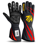 MOMO - Guanti Corsa Pro (blue/fluo red) - Ravasicorse