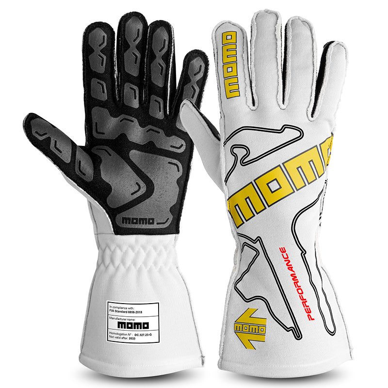 MOMO - Guanti Performance (white) - Ravasicorse