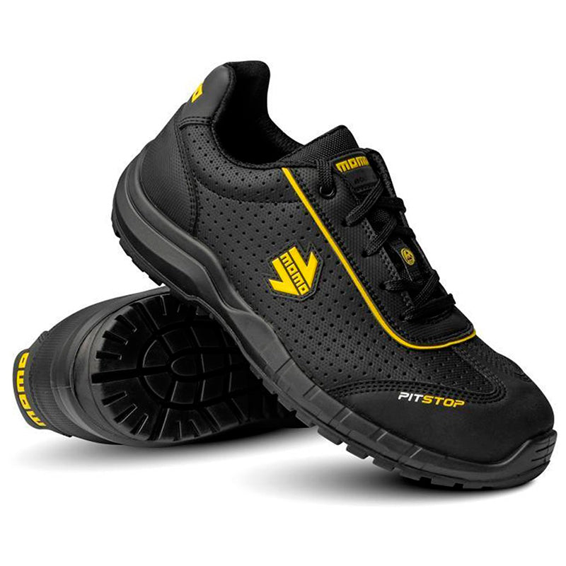 MOMO - Scarpe da lavoro Pit-stop (black) - Ravasicorse