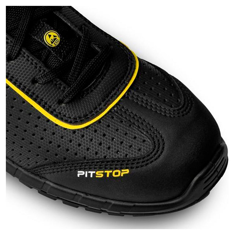 MOMO Scarpe da lavoro Pit stop Black Ravasicorse