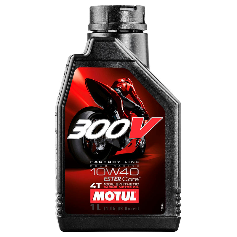 Motul - Olio motore 300V Factory Line Road 10W40 4T (1L - 4L) - Ravasicorse