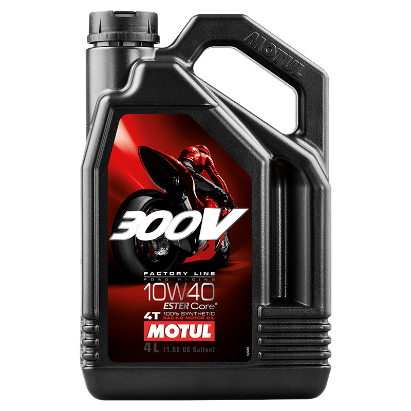 Motul - Olio motore 300V Factory Line Road 10W40 4T (1L - 4L) - Ravasicorse