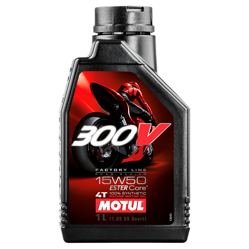 Motul - Olio motore 300V Factory Line Road 15W50 4T (1L-4L) - Ravasicorse