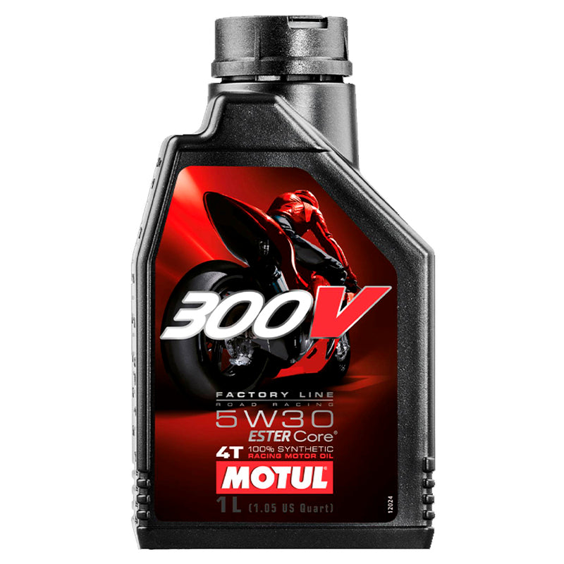 Motul - Olio motore 300V Factory Line Road 5W30 4T (1L-4L) - Ravasicorse