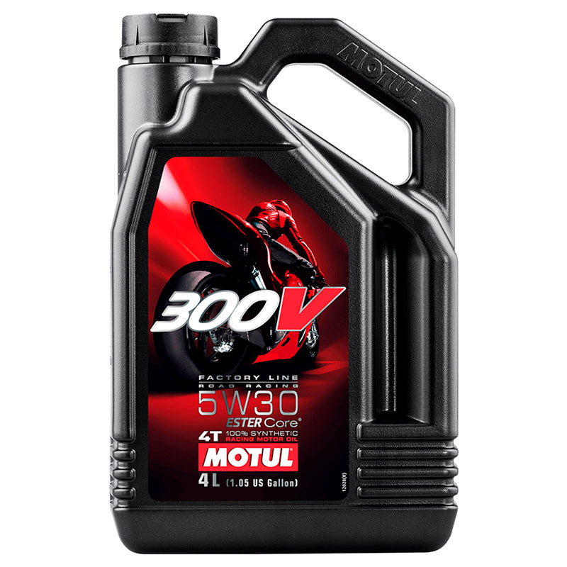 Motul - Olio motore 300V Factory Line Road 5W30 4T (1L-4L) - Ravasicorse