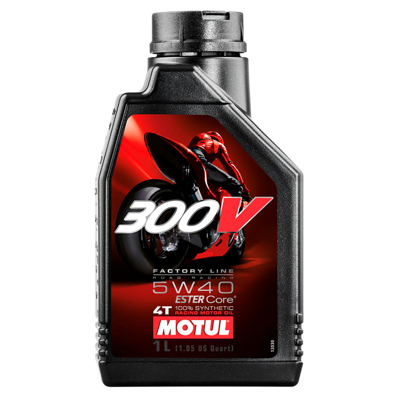 Motul - Olio motore 300V Factory Line Road 5W40 4T 1L - Ravasicorse
