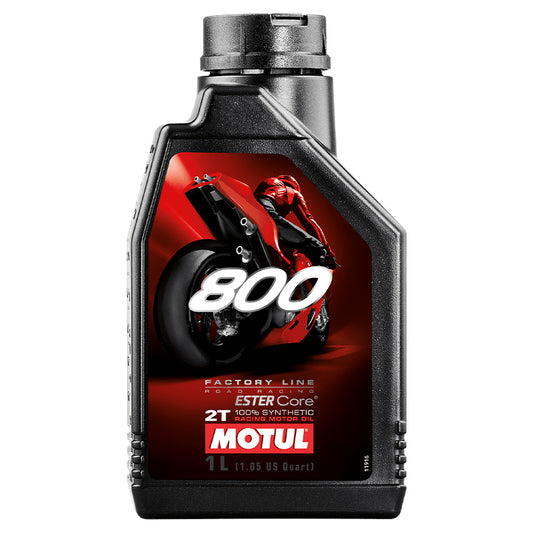 Motul - Olio motore 800 Factory Line Road Racing 2T 1L