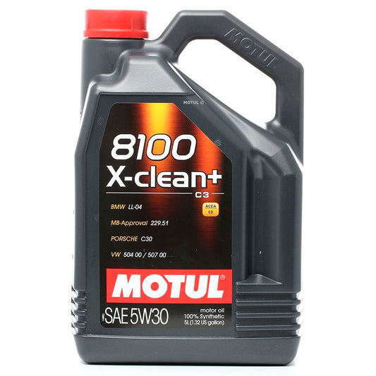 Motul - Olio motore 8100 X-clean+ 5W30 5L