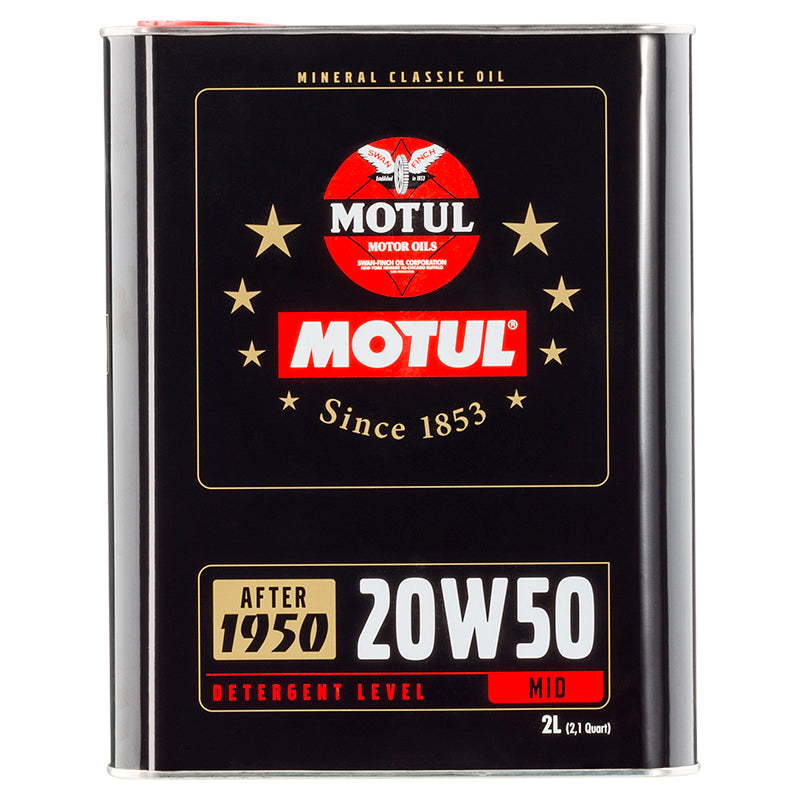 Motul - Olio motore Classic 20W50 2L - Ravasicorse