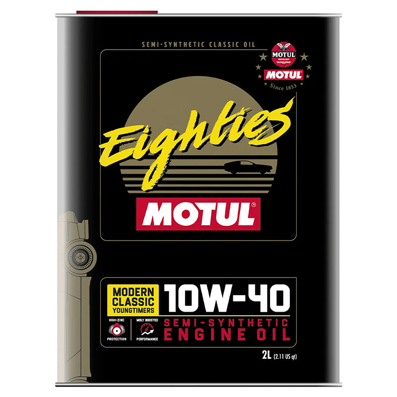 Motul - Olio motore Classic Eighties 10W40 2L - Ravasicorse