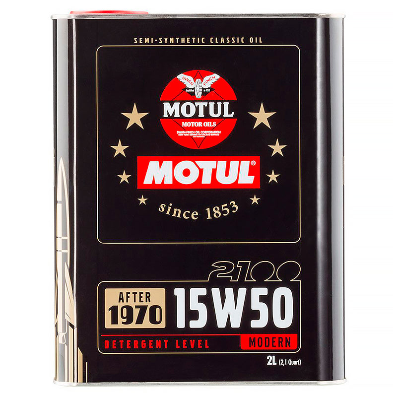 Motul - Olio motore Classic Oil 2100 15W50 2L - Ravasicorse
