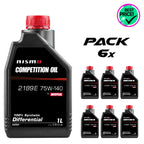 Pack 6 pz. - Motul - Olio trasmissione Nismo Competition 75W140 1L