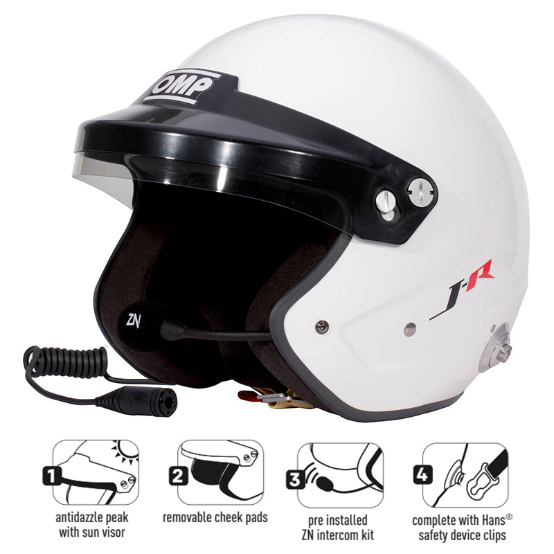 OMP - Casco J-Rally (FIA 8859-2024) - Ravasicorse