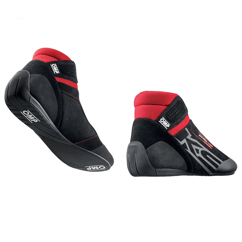 OMP - Scarpe karting KS-3 (black / red)