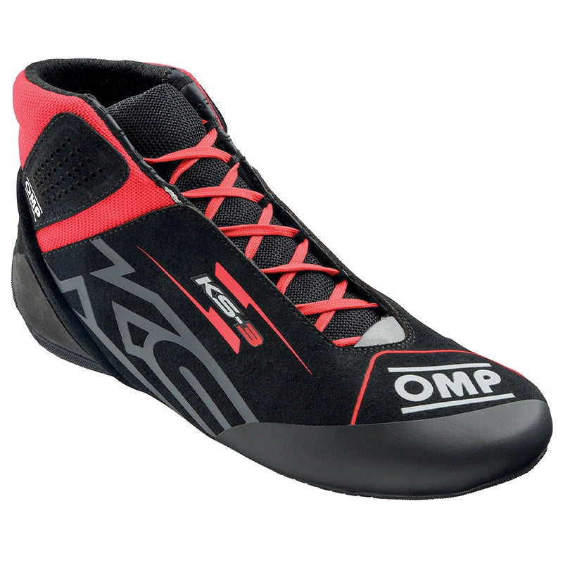 OMP - Scarpe karting KS-3 (black / red)