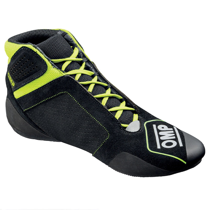 OMP - Scarpe karting KS-3 (black / fluo yellow)