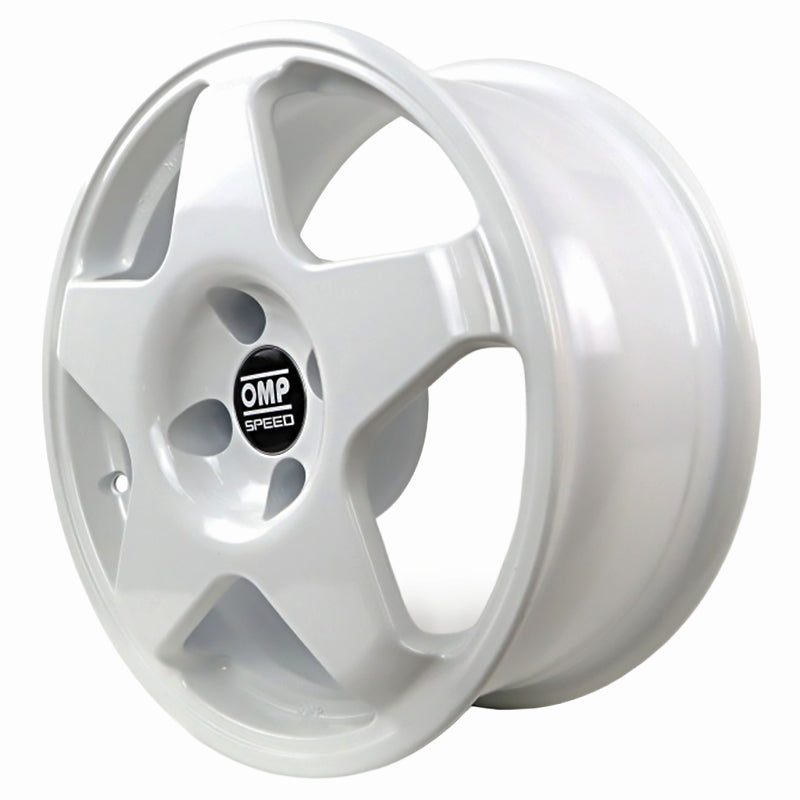 OMP - Speed Rally 6.5x15" ET 35 PCD 4x100 (White)