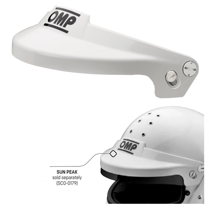 OMP - Sun Peak per casco OMP GP-R - Ravasicorse