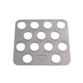 Poggiapiedi co-driver OMP - Alluminio 320x280 mm (OA-1866) - Ravasicorse