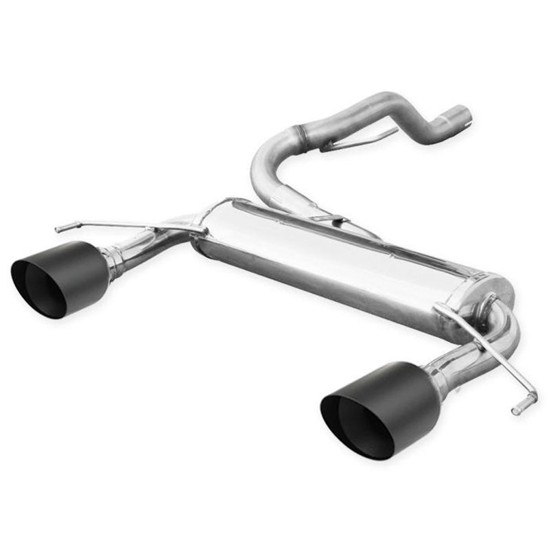 Inoxcar - Finale con silenziatore con uscita Ø102 DX+SX (Ceramic)