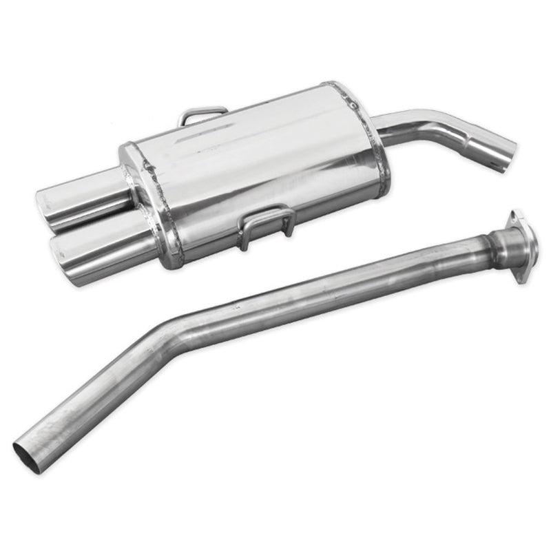 Inoxcar - Finale con silenziatore 2x90x70 mm - Ravasicorse