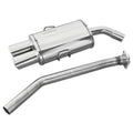 Inoxcar - Finale con silenziatore 2x90x70 mm - Ravasicorse