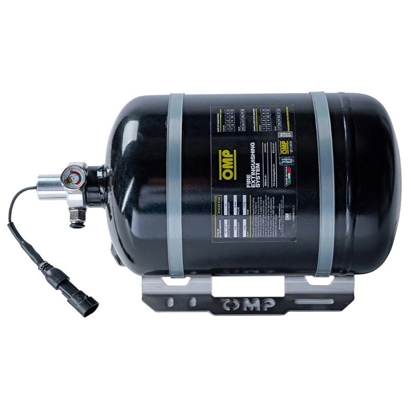 OMP - Impianto di estinzione elettrico in acciaio CESST7 - 3 Kg Ecolife Plus