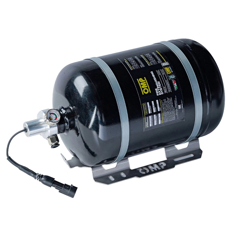 OMP - Impianto di estinzione elettrico in acciaio CESST7 - 3 Kg Ecolife Plus