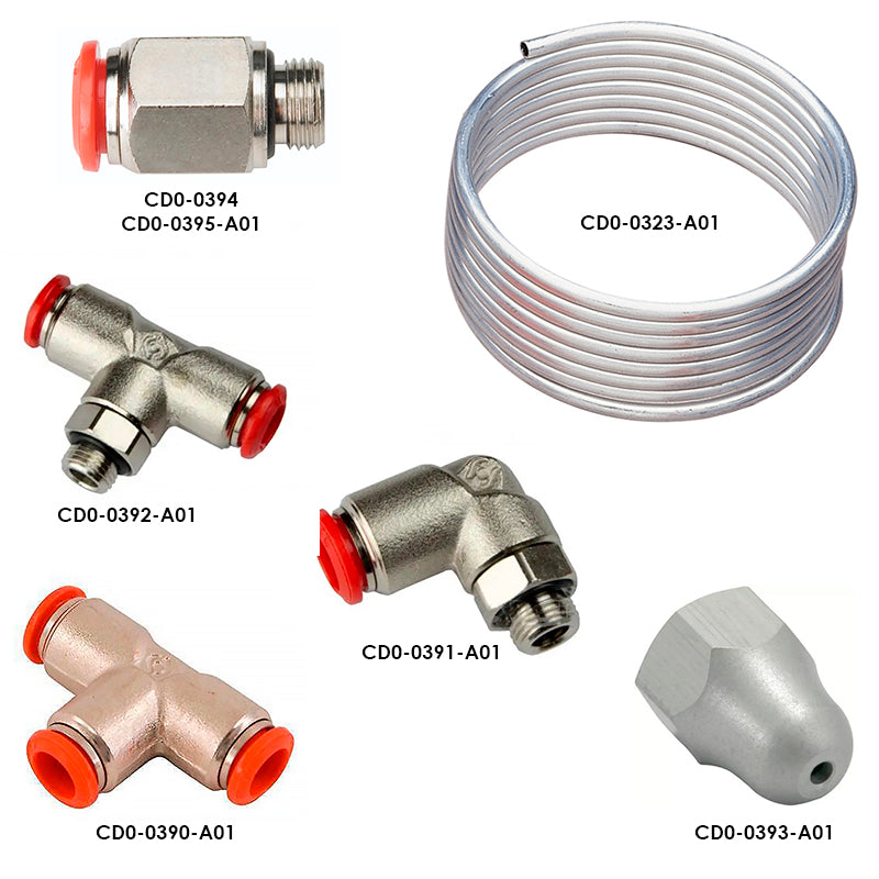 OMP - Accessori per gli estintori delle collezioni: WHITE - BLACK - Ravasicorse