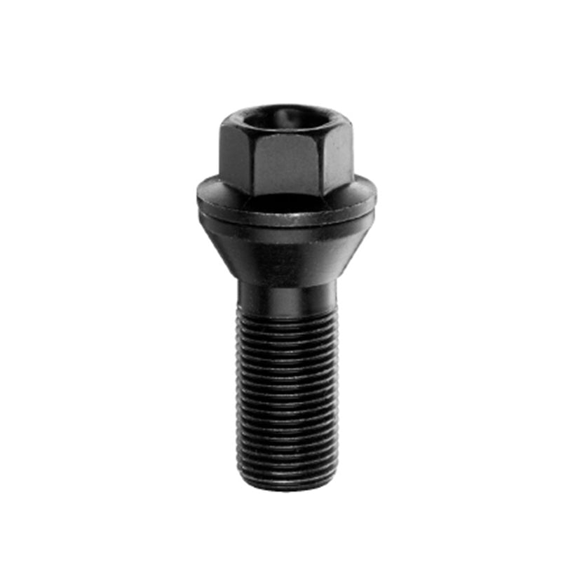 Viti con rondella, sede conica 60°, chiave SW17, 15 x 1.25 x 30 mm anti vibrazioni - Black - Ravasicorse