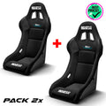 Pack 2 pz. x Sparco - Sedile REV QRT (FIA 8855-1999)