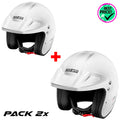 Pack Trackday Sparco - 2 x Jet J-PRO (silver)