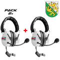 Pack 2 pz. - Stilo - Headset WRC - Special Edition: Martini Racing