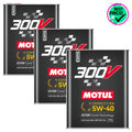 Pack 3 pz. - Motul - Olio motore 300V Competition 5W40 - Ravasicorse