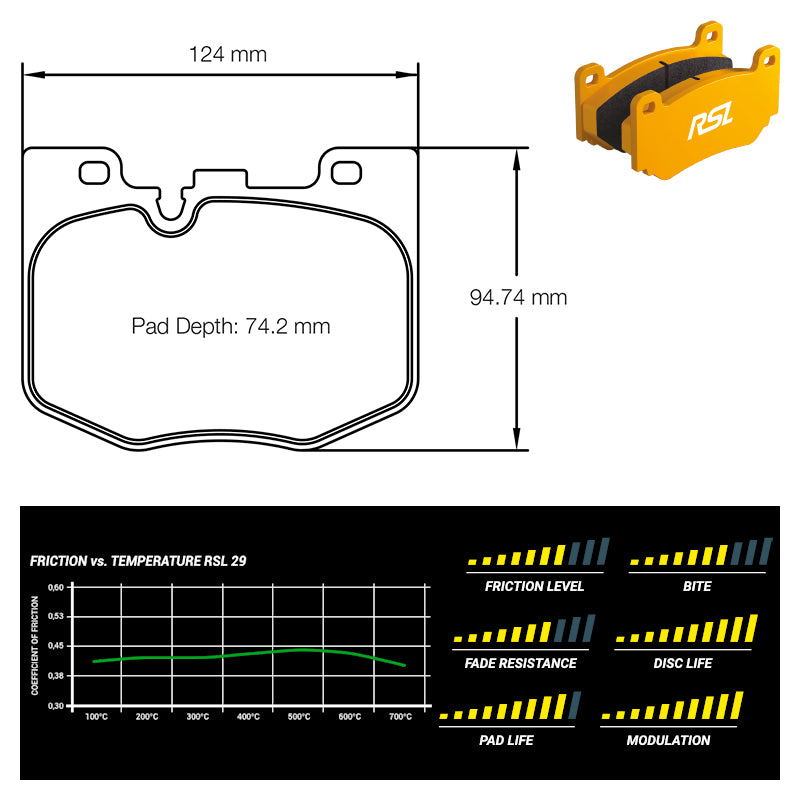 Pagid - Pastiglie freno BMW Z4 G29 (8275) - Front - Ravasicorse