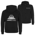 Ravasicorse - Felpa hoodie full zip (black)